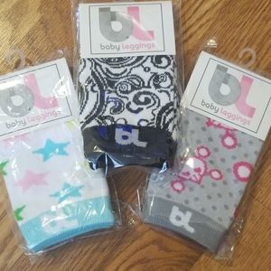 Bundle of 3 Baby Leggings